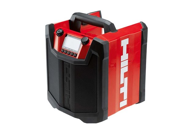 Robustní rádio HILTI na stavbu s nabíječkou na akumulátory HILTI