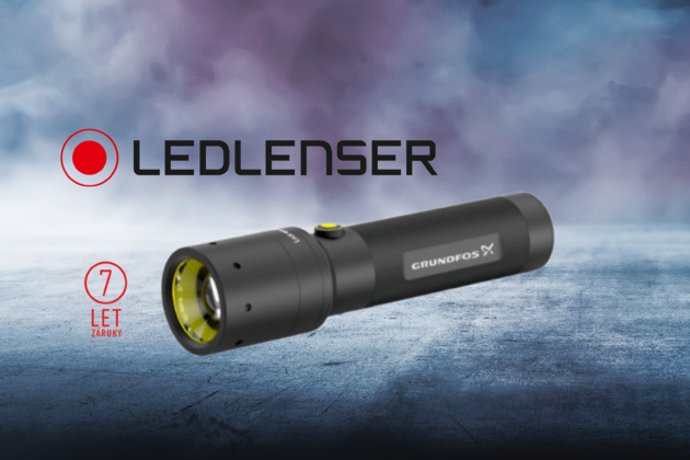 Dobíjacia baterka LEDLENSER s príslušenstvom